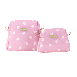 Kit Nécessaires P/M - Margarida Rosa