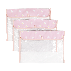 Kit 3 Saquinhos Maternidade 098 – Margarida Rosa