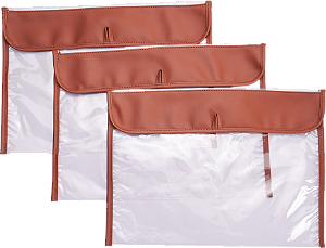 Kit 3 Saquinhos Maternidade 098 –  Matelassê Caramelo