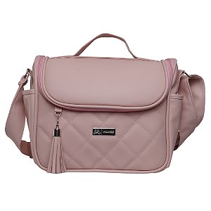 Bolsa Pequena 202 - Matelassê Rosa