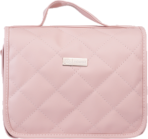 Nécessaire Viagem 450 -  Matelassê Rosa
