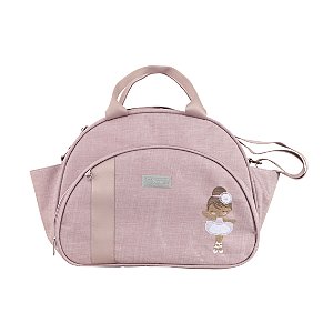 Bolsa Passeio 101 - Linho Rose Bailarina