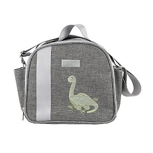 Bolsa Frasqueira 102 - Linho Cinza Dino