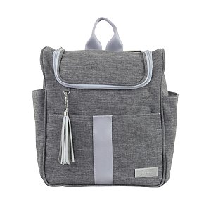 Mochila Média 105 - Linho Cinza