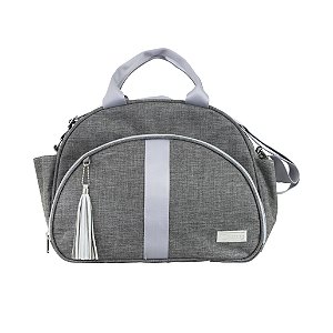 Bolsa Passeio 101 -Linho Cinza