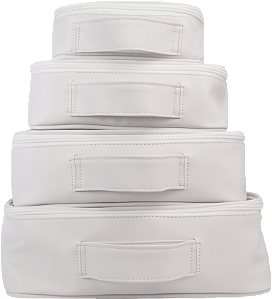 Kit Organizador de Mala - Matelassê Gelo