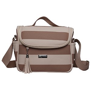 Bolsa Pequena 202 - Listra Bege