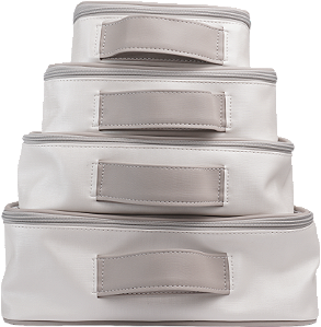 Kit Organizador de Mala -Gray Off