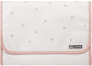 Trocador Portátil 250 -Flores Branco