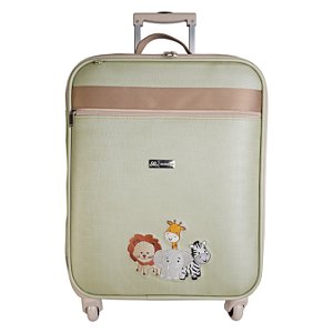 Mala Maternidade de Rodinhas 700 -Safari Verde