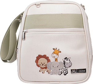 Frasqueira Lancheira 302 -Safari Branco Verde