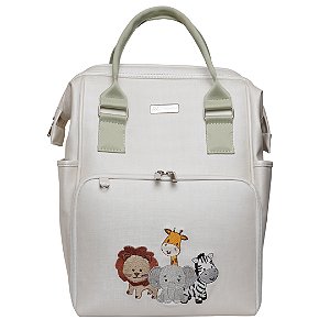 Mochila Funcional 701 - Safari Branco Verde