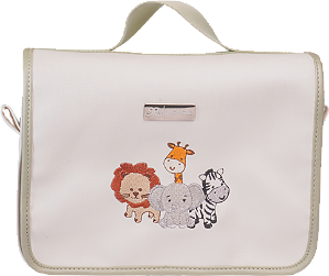 Nécessaire Viagem 450 -Safari Branco Verde