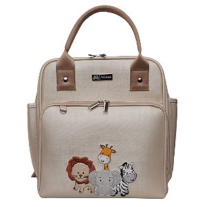 Mochila Pequena  800- Safari Bege
