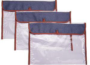 Kit 3 Saquinhos Maternidade 098 –Cavalinho Jeans