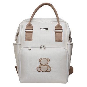 Mochila Funcional 701 -Urso Off Bege