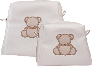 Kit Nécessaires P/M -Urso Off Bege