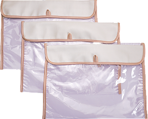 Kit 3 Saquinhos Maternidade 098 –Urso Off Bege