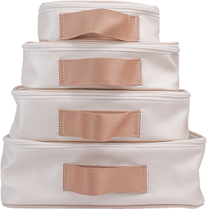 Kit Organizador de Mala -Urso Off Bege