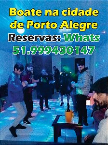 Festa em Boate para torcidas de times de futebol na cidade de Porto Alegre