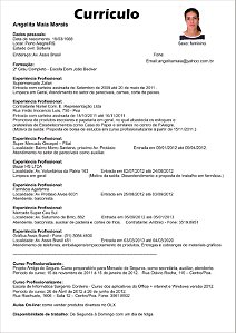 Montagem Diagramação de Currículo em pdf on-line