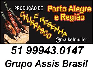 Churrasqueiro para festas - Assador de churrasco para Porto Alegre e Região Metropolitana