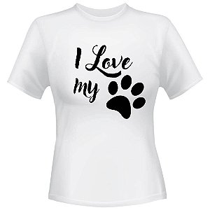 Camiseta I Love My Pet