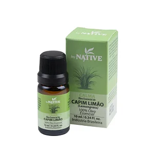 Óleo Essencial de Capim Limão 100% Puro 10ml | Native