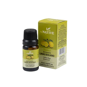 Óleo Essencial de Limão Siciliano 100% Puro 10ml | Native