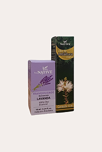 Kit Óleos Puros de Lavanda + Melaleuca