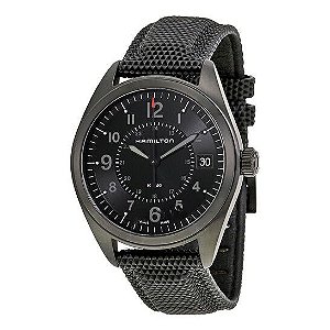 HAMILTON Khaki Field Black Dial Black PVD