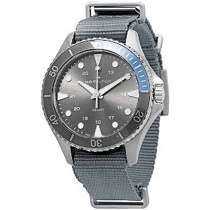 HAMILTON Khaki Navy Scuba Quartz Grey Dial