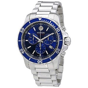 MOVADO Series 800 Chronograph Blue Dial