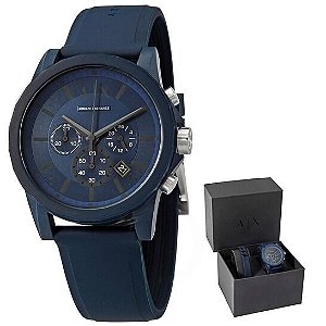 ARMANI EXCHANGE Outerbanks Chronograph Quartz Blue Dial