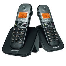 TELEFONE S/ FIO TS 3112 C/ ID C/ 01 RAMAL ADICIONAL - PRETO - P/N:4123102 - INTELBRAS