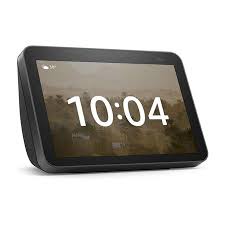 ALEXA ECHO SHOW 8 (2 GERACAO, VERSAO 2021) SMART DISPLAY HD DE 8 COM ALEXA E CAMERA DE 13 MP - COR PRETA