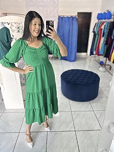 Vestido Brenda Moda Evangélica Feminina