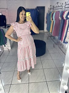 Vestido Ana Moda Evangélica Feminina