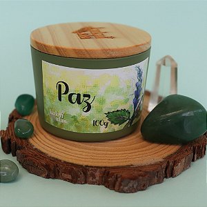 Vela Sândalo e Patchouli - Paz - 100g