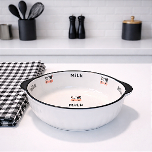 Tigela Refratária Coleção Vaquinha