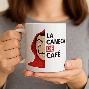 Caneca porcelana "la caneca de café"