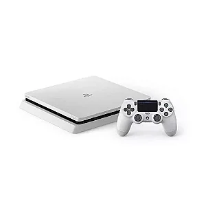 Console PlayStation 4 Slim 500GB Branco - Sony (Usado)