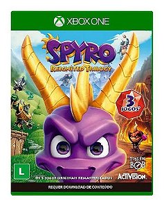 Jogo Spyro Reignited Trilogy - Xbox One (Usado)