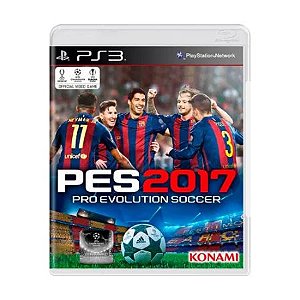 Jogo Pro Evolution Soccer 2017 (PES 17) - PS3 (Usado)