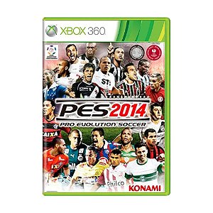 Jogo Pro Evolution Soccer 2014 (PES 14) - Xbox 360 (Usado)