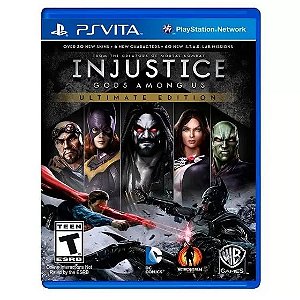 Jogo Injustice Gods Among Us (Ultimate Edition) - PS Vita (Usado)