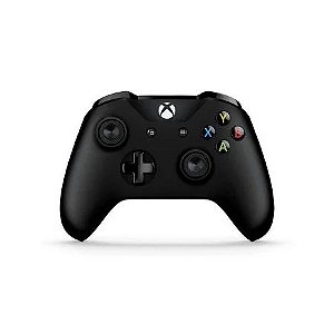 Controle Microsoft Preto - Xbox One (Sem P2 - Usado)