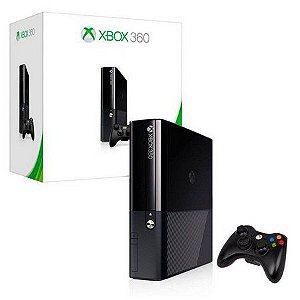 Console Xbox 360 Super Slim 4gb + Kinect E 5 Jogos - Usado