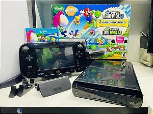 Console Nintendo Wii U Deluxe Set 32GB Preto - Nintendo - MeuGameUsado