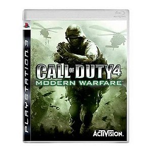 Jogo Call of Duty 4: Modern Warfare - PS3 (Usado)